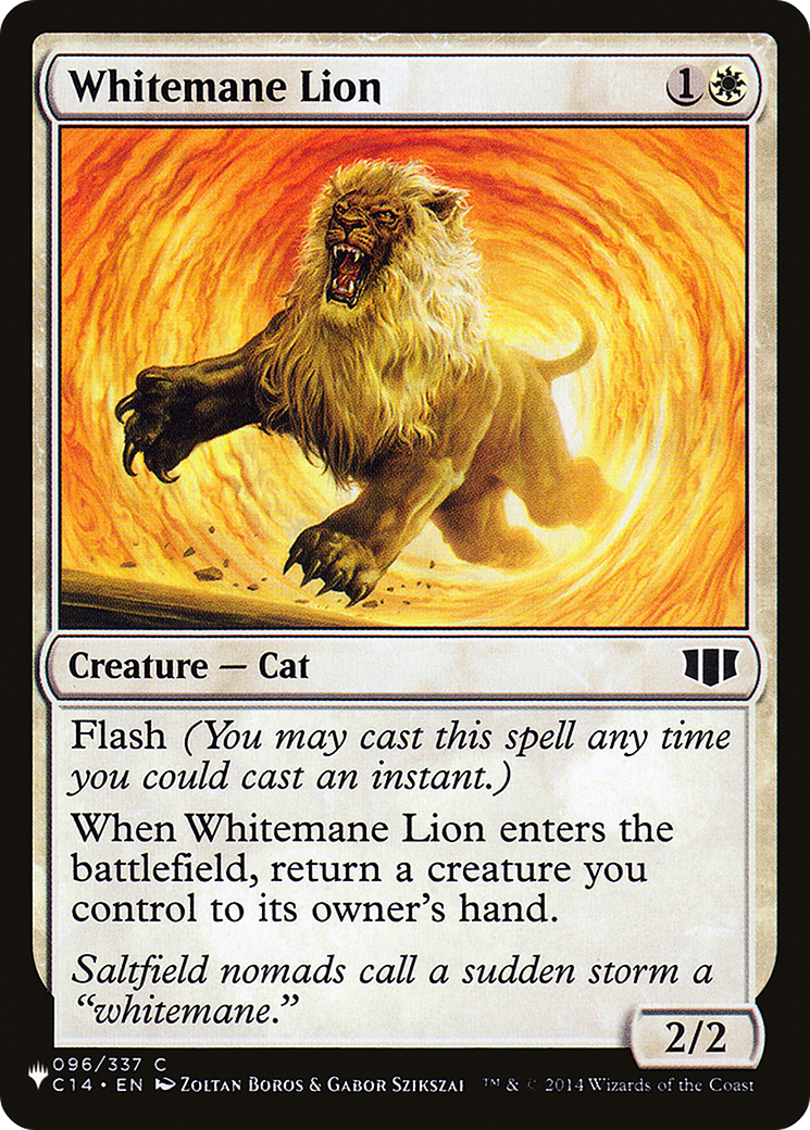 Whitemane Lion (PLC) [The List] | Pegasus Games WI