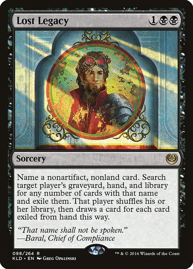 Lost Legacy [Kaladesh] | Pegasus Games WI