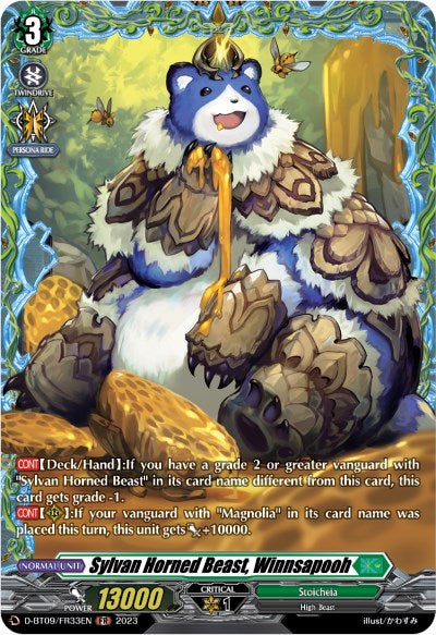 Sylvan Horned Beast, Winnsapooh (D-BT09/FR33EN) [Dragontree Invasion] | Pegasus Games WI