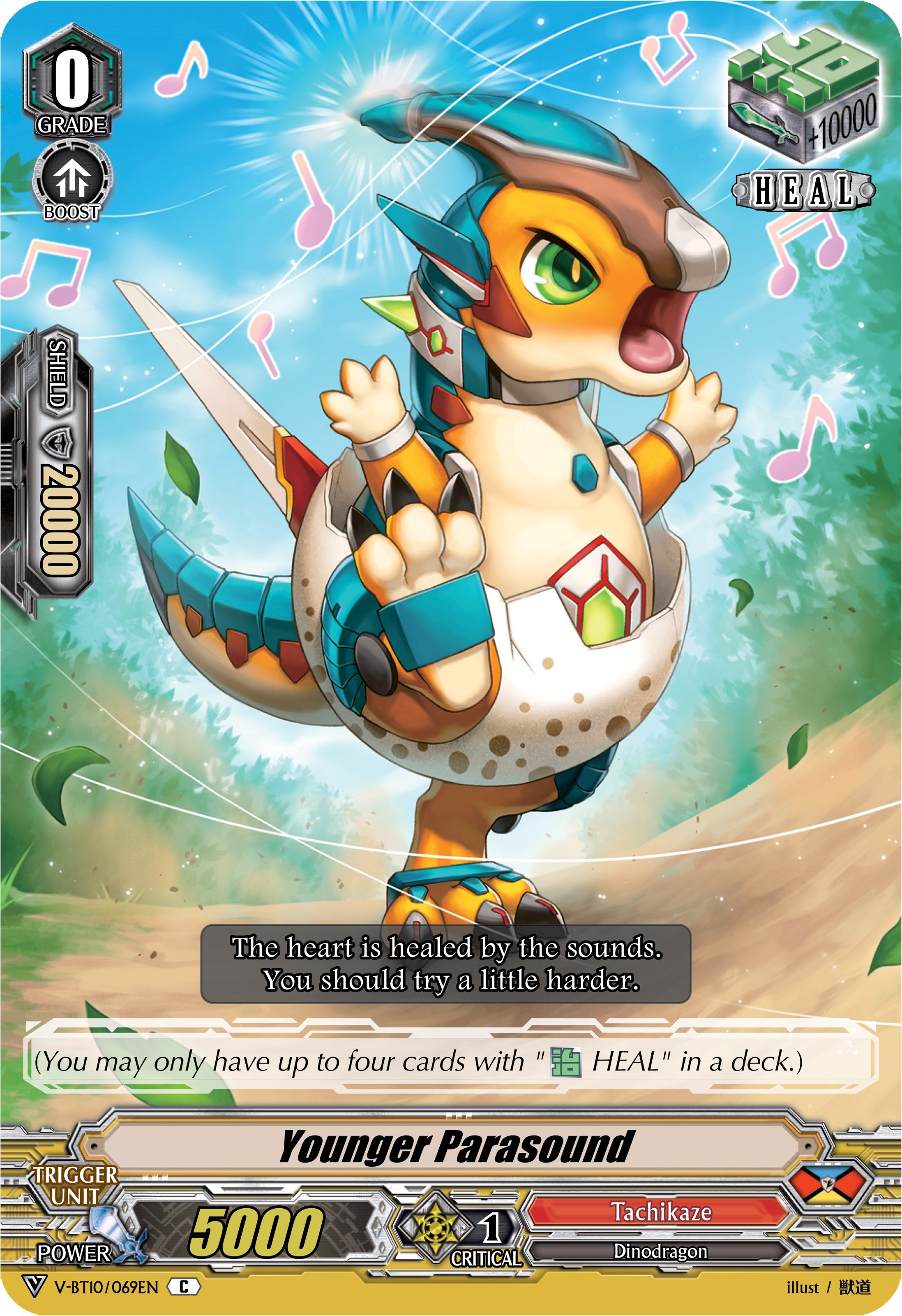 Younger Parasound (V-BT10/069EN) [Phantom Dragon Aeon] | Pegasus Games WI