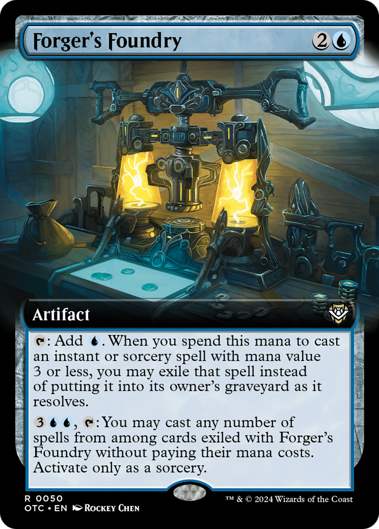 Forger's Foundry (Extended Art) [Outlaws of Thunder Junction Commander] | Pegasus Games WI