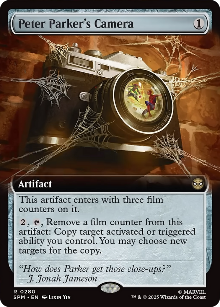 Peter Parker's Camera (Extended Art) [Marvel's Spider-Man] | Pegasus Games WI