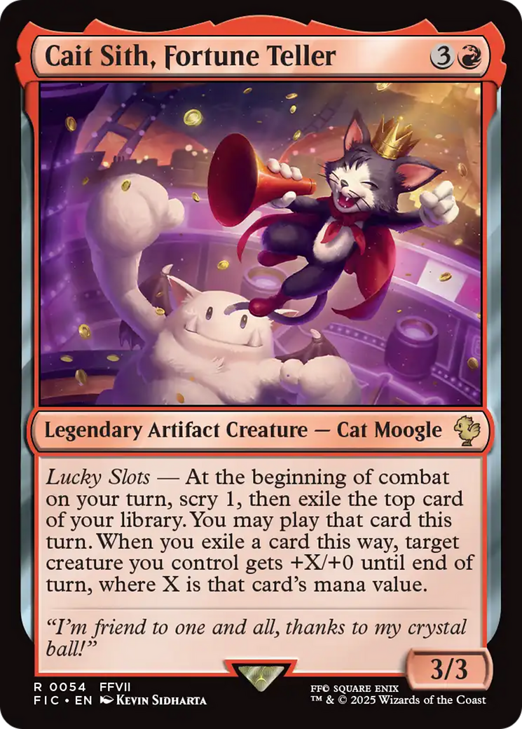 Cait Sith, Fortune Teller [FINAL FANTASY Commander] | Pegasus Games WI