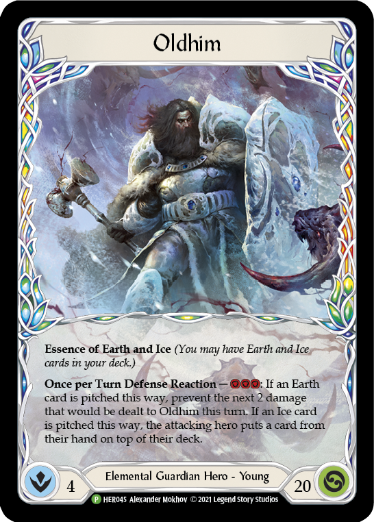 Oldhim [HER045] (Promo)  Cold Foil | Pegasus Games WI