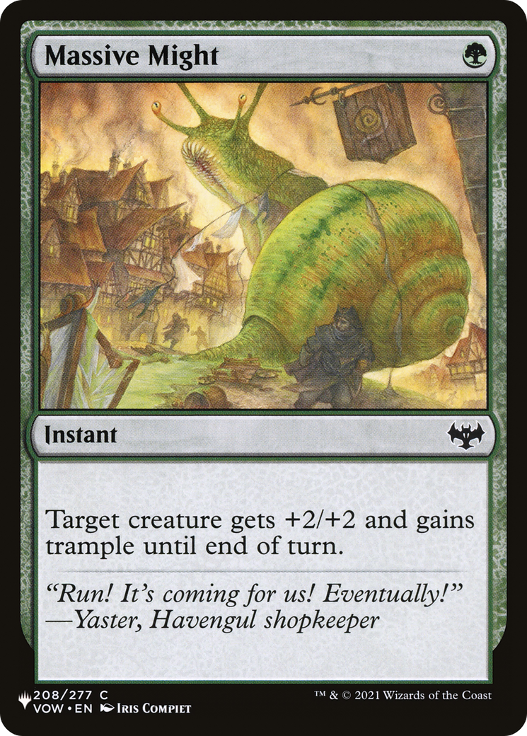 Massive Might [The List] | Pegasus Games WI
