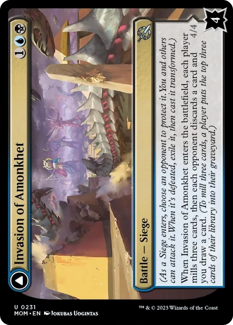 Invasion of Amonkhet // Lazotep Convert [March of the Machine] | Pegasus Games WI