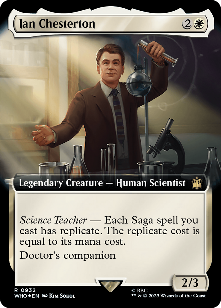 Ian Chesterton (Extended Art) (Surge Foil) [Doctor Who] | Pegasus Games WI