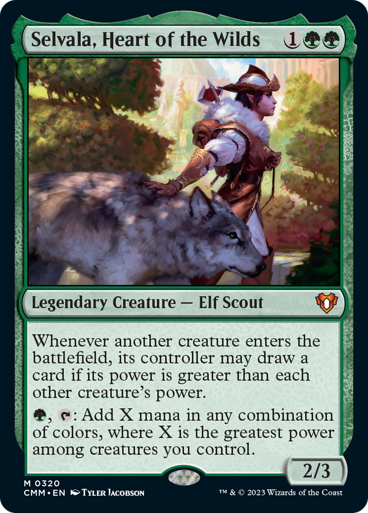 Selvala, Heart of the Wilds [Commander Masters] | Pegasus Games WI