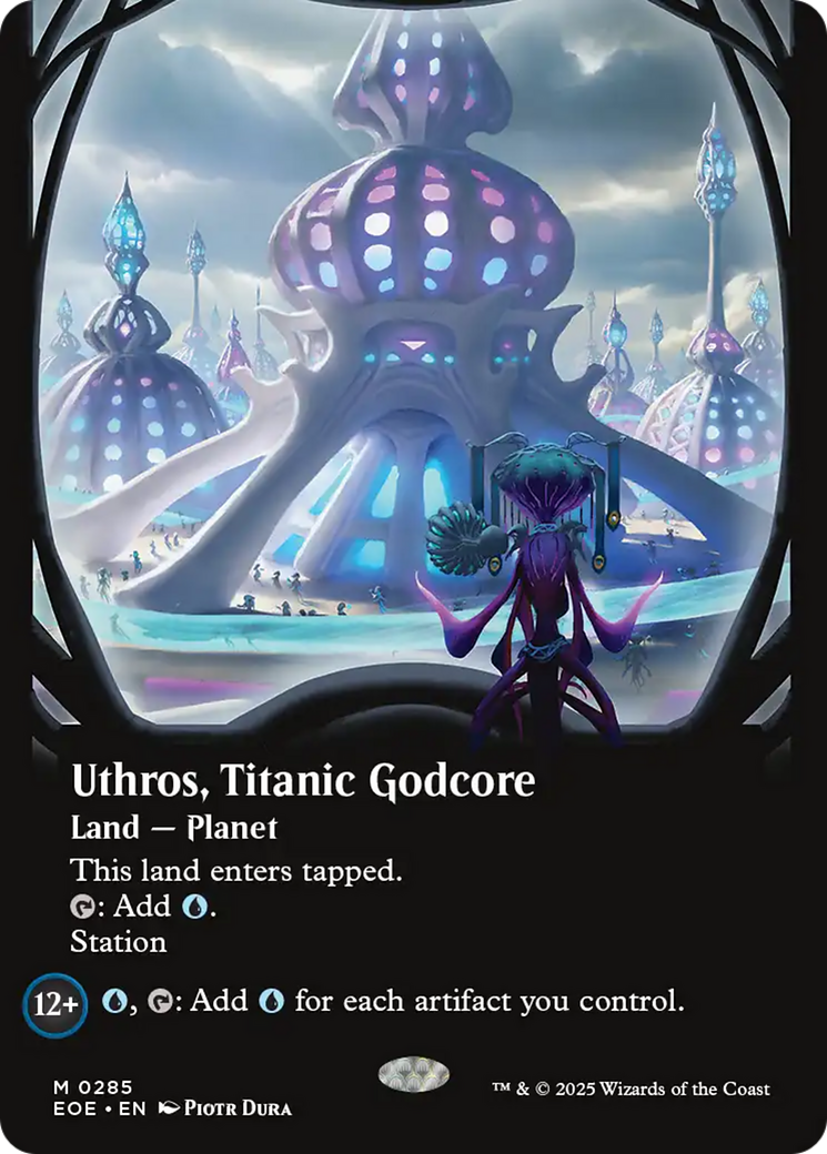 Uthros, Titanic Godcore (Borderless) [Edge of Eternities] | Pegasus Games WI