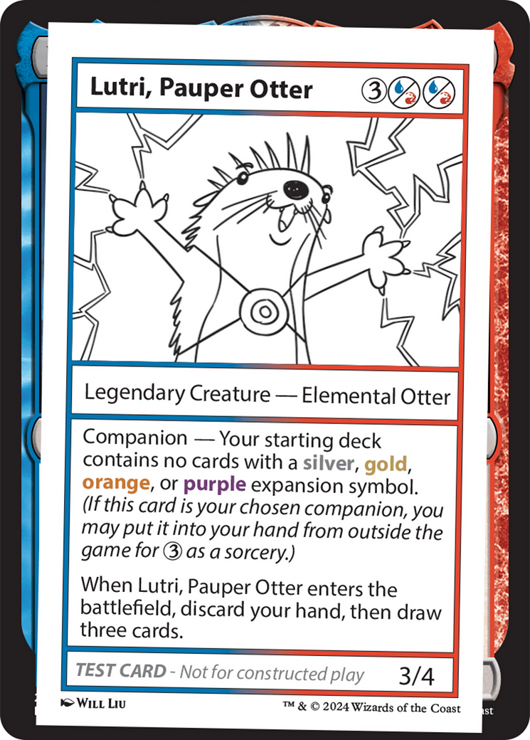 Lutri, Pauper Otter [Mystery Booster 2 Playtest Cards] | Pegasus Games WI