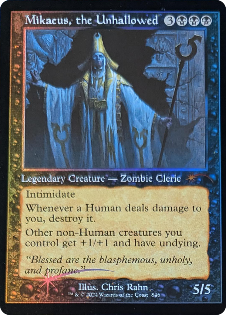 Mikaeus, the Unhallowed (Retro Frame) [Secret Lair Drop Series] | Pegasus Games WI