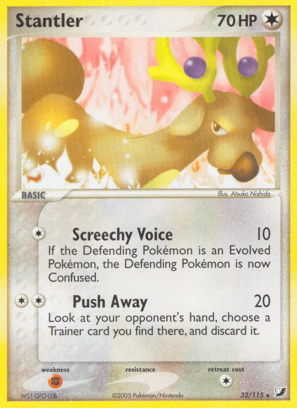 Stantler (32/115) [EX: Unseen Forces] | Pegasus Games WI