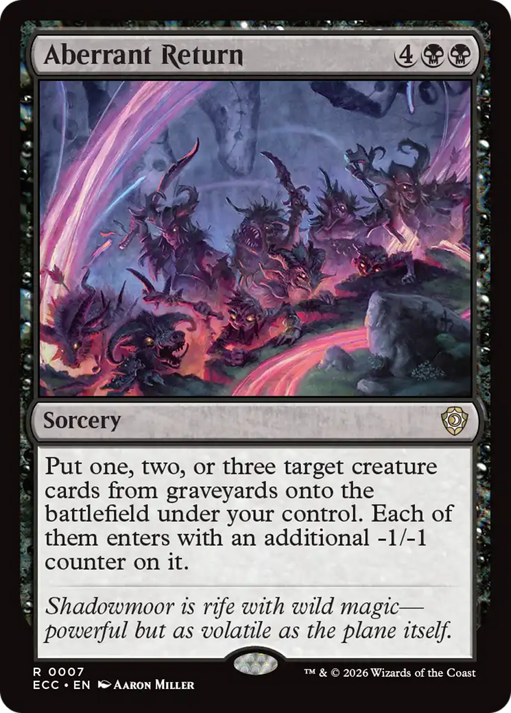 Aberrant Return [Lorwyn Eclipsed Commander] | Pegasus Games WI