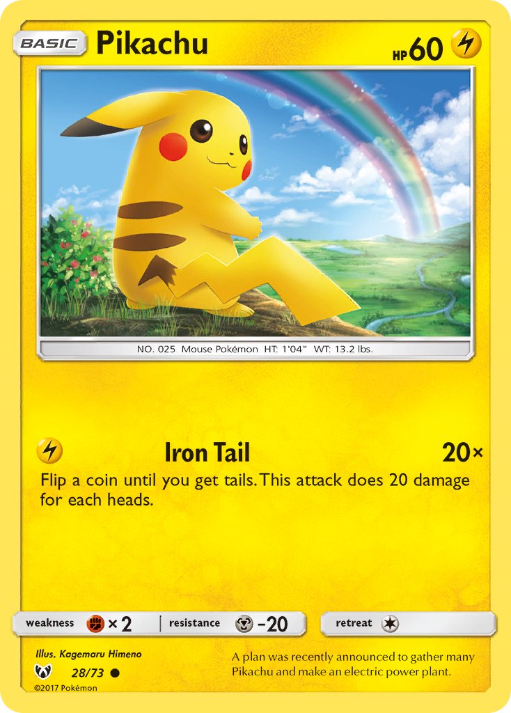 Pikachu (28/73) (Water Web Holo) [Miscellaneous Cards] | Pegasus Games WI