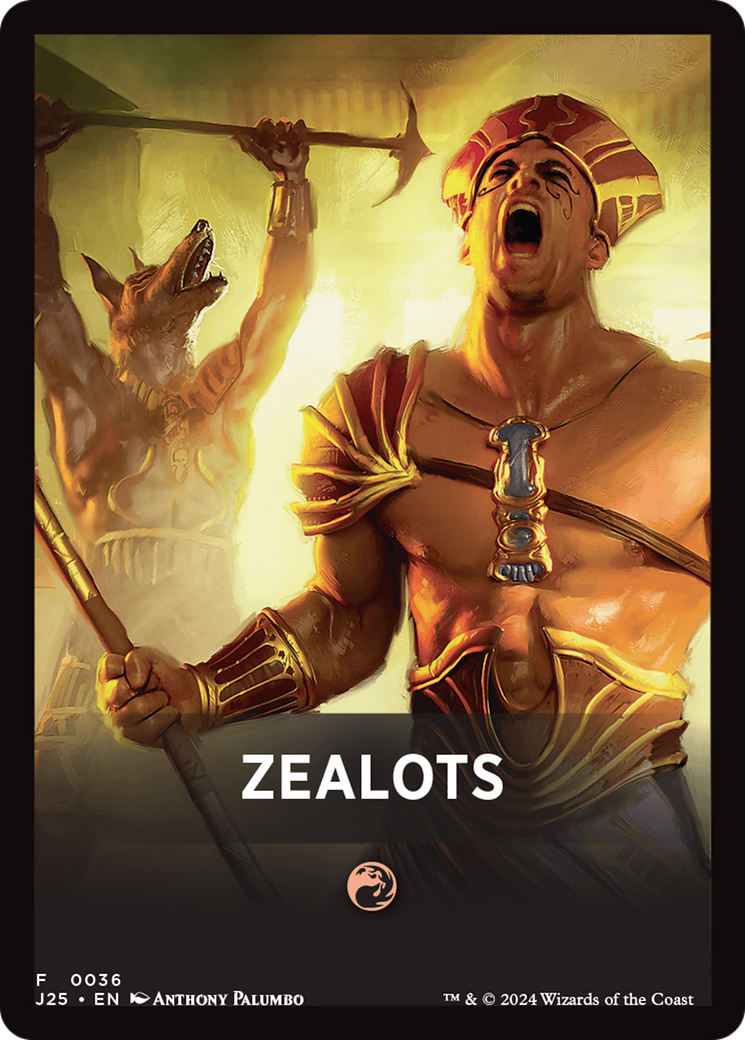 Zealots Theme Card [Foundations Jumpstart Front Cards] | Pegasus Games WI