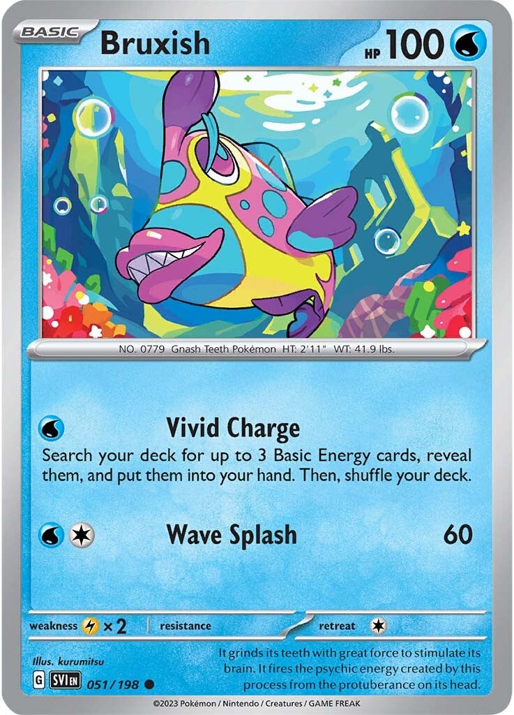 Bruxish (051/198) [Scarlet & Violet: Base Set] | Pegasus Games WI