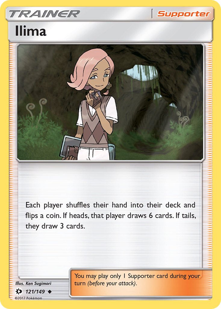 Ilima (121/149) [Sun & Moon: Base Set] | Pegasus Games WI