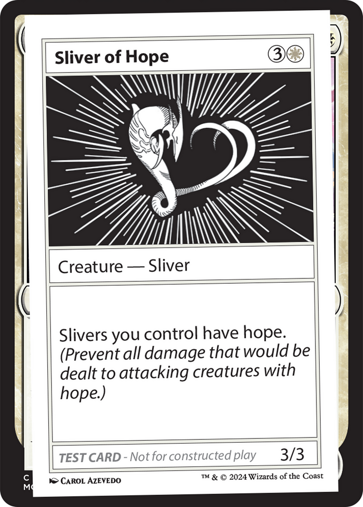 Sliver of Hope [Mystery Booster 2 Playtest Cards] | Pegasus Games WI