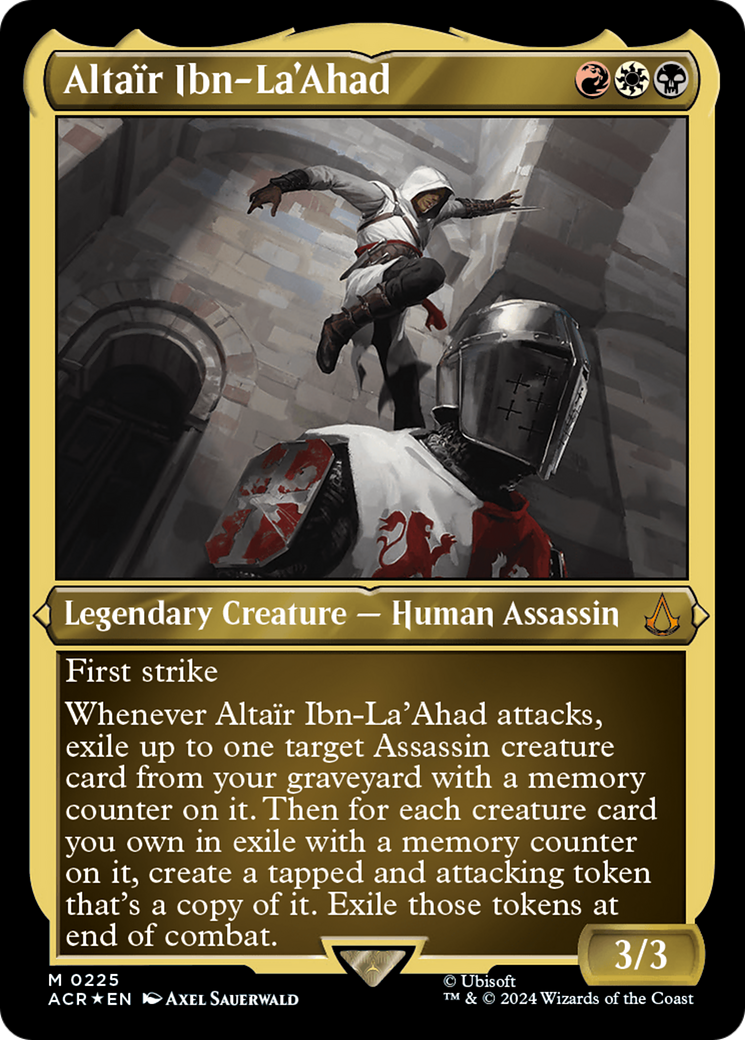 Altair Ibn-La'Ahad (Foil Etched) [Assassin's Creed] | Pegasus Games WI