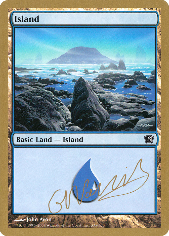 Island (gn335) (Gabriel Nassif) [World Championship Decks 2004] | Pegasus Games WI