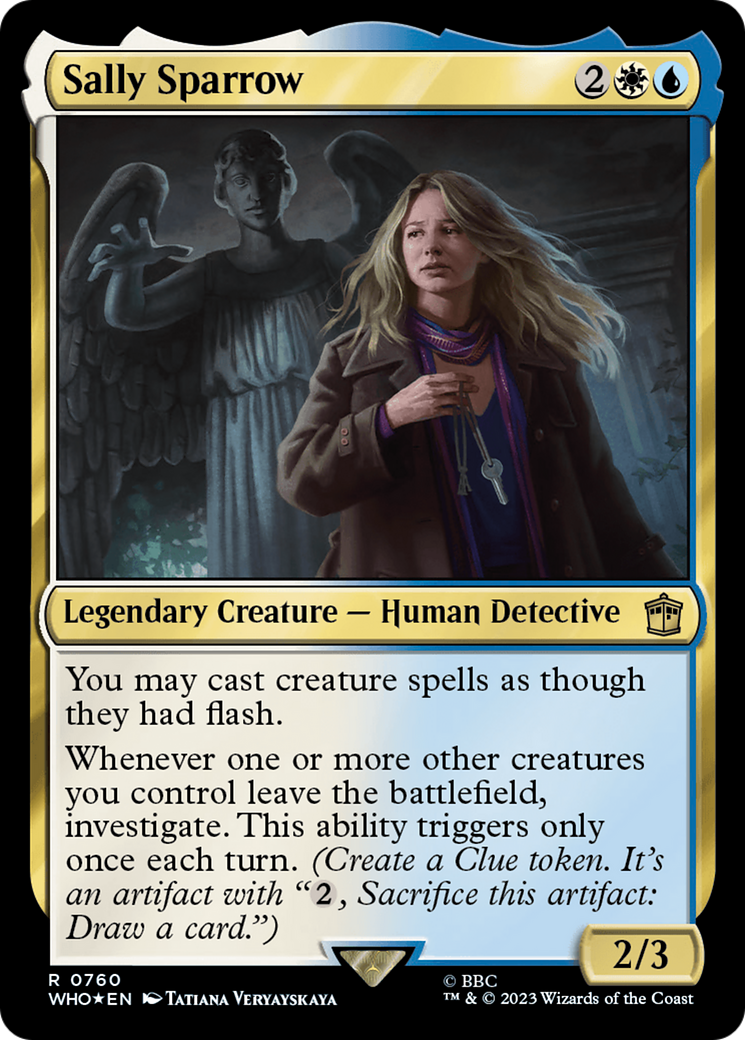 Sally Sparrow (Surge Foil) [Doctor Who] | Pegasus Games WI