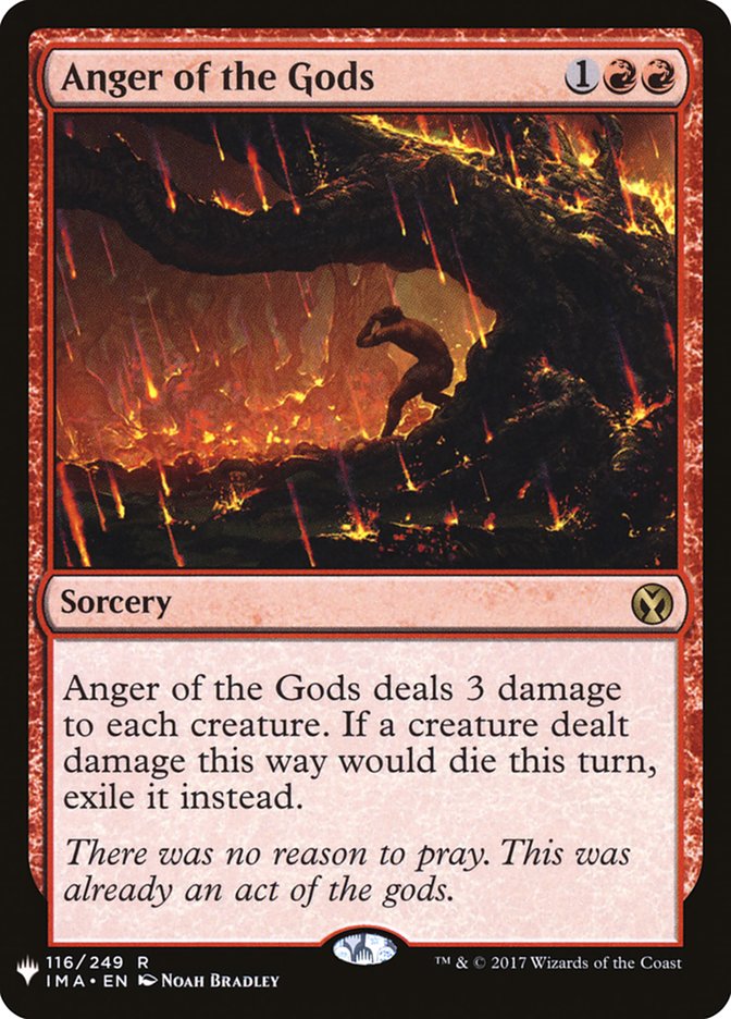Anger of the Gods [Mystery Booster] | Pegasus Games WI
