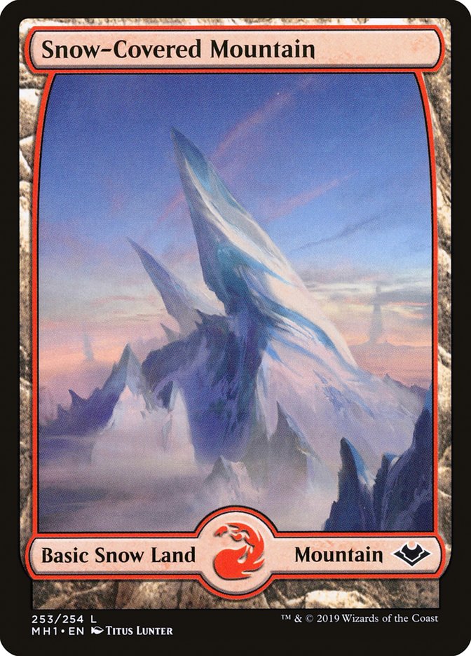 Snow-Covered Mountain [Modern Horizons] | Pegasus Games WI