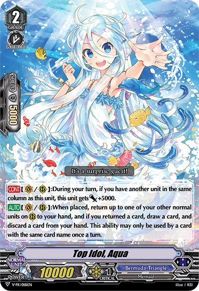 Top Idol, Aqua (V-PR/0181EN) [V Promo Cards] | Pegasus Games WI