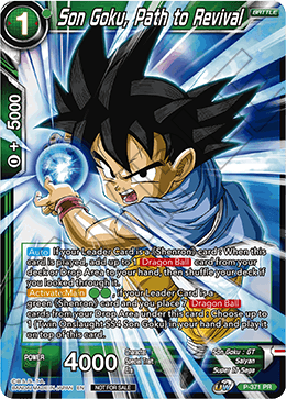 Son Goku, Path to Revival (Unison Warrior Series Boost Tournament Pack Vol. 7) (P-371) [Tournament Promotion Cards] | Pegasus Games WI