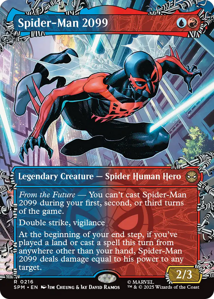 Spider-Man 2099 (0216) (Borderless) [Marvel's Spider-Man] | Pegasus Games WI