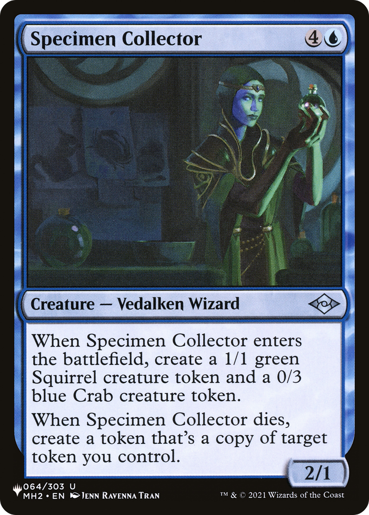 Specimen Collector [The List Reprints] | Pegasus Games WI