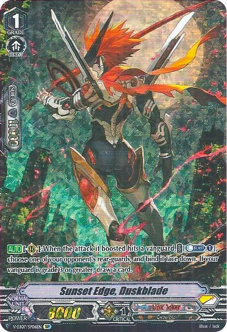 Sunset Edge, Duskblade (V-EB07/SP06EN) [The Heroic Evolution] | Pegasus Games WI