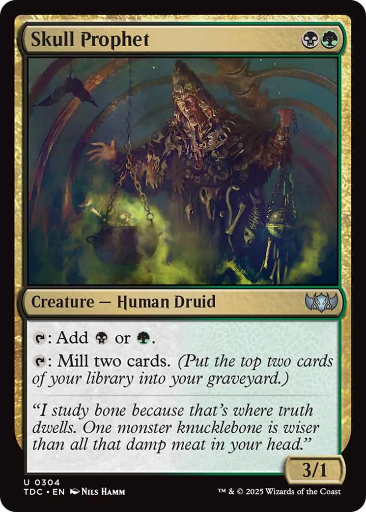 Skull Prophet [Tarkir: Dragonstorm Commander] | Pegasus Games WI