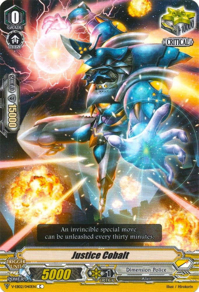 Justice Cobalt (V-EB02/040EN) [Champions of the Asia Circuit] | Pegasus Games WI