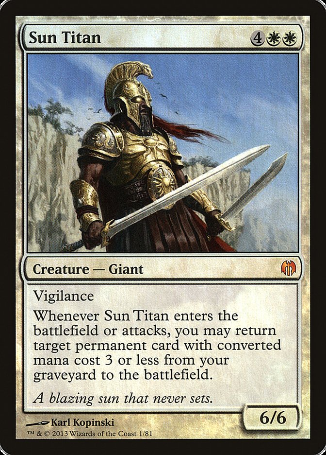 Sun Titan [Duel Decks: Heroes vs. Monsters] | Pegasus Games WI