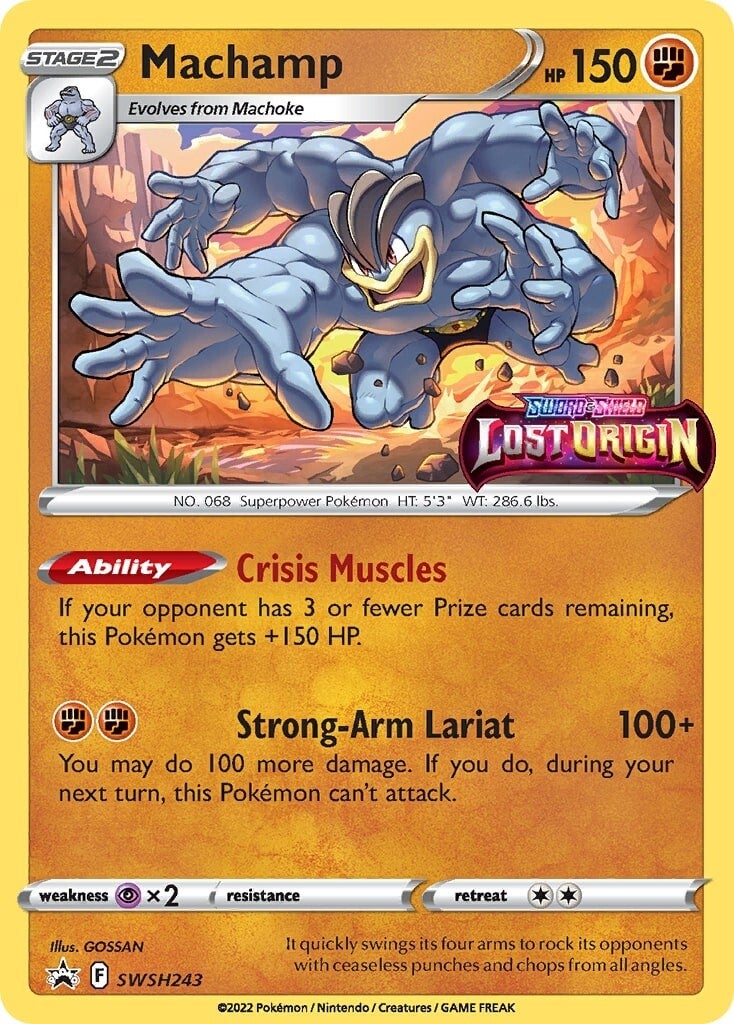 Machamp (SWSH243) [Sword & Shield: Black Star Promos] | Pegasus Games WI