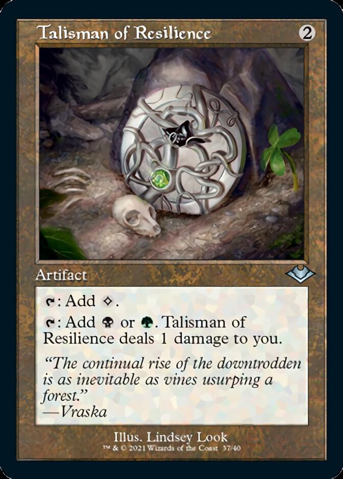 Talisman of Resilience (Retro) [Modern Horizons] | Pegasus Games WI