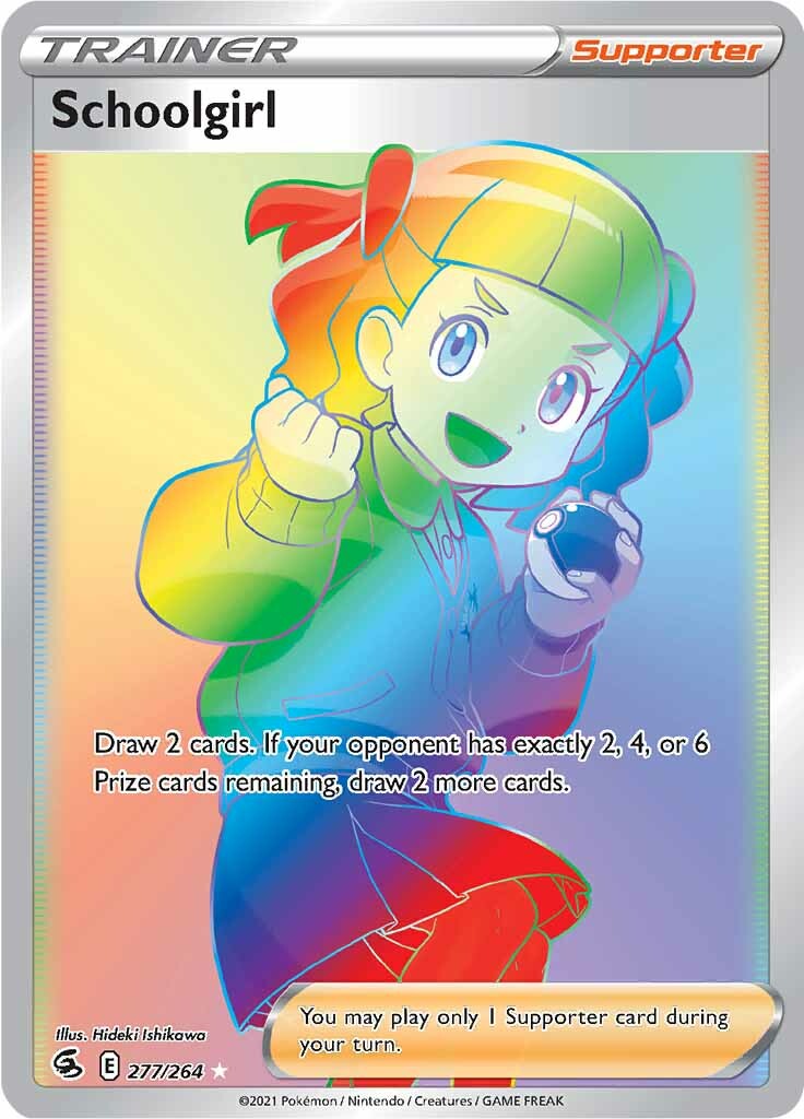 Schoolgirl (277/264) [Sword & Shield: Fusion Strike] | Pegasus Games WI