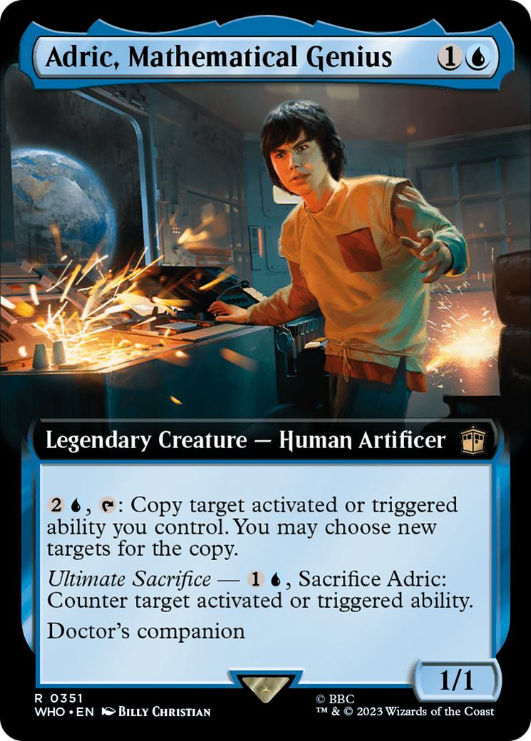 Adric, Mathematical Genius (Extended Art) [Doctor Who] | Pegasus Games WI