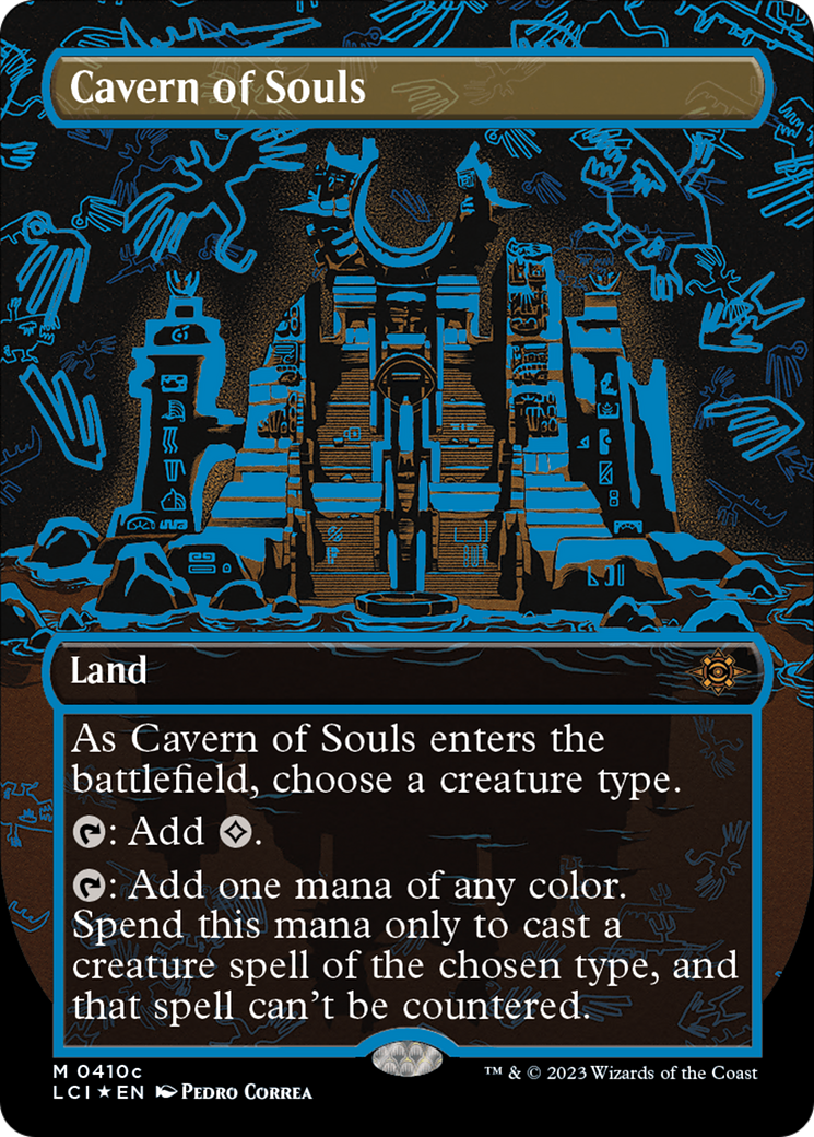 Cavern of Souls (0410c) (Borderless) [The Lost Caverns of Ixalan] | Pegasus Games WI