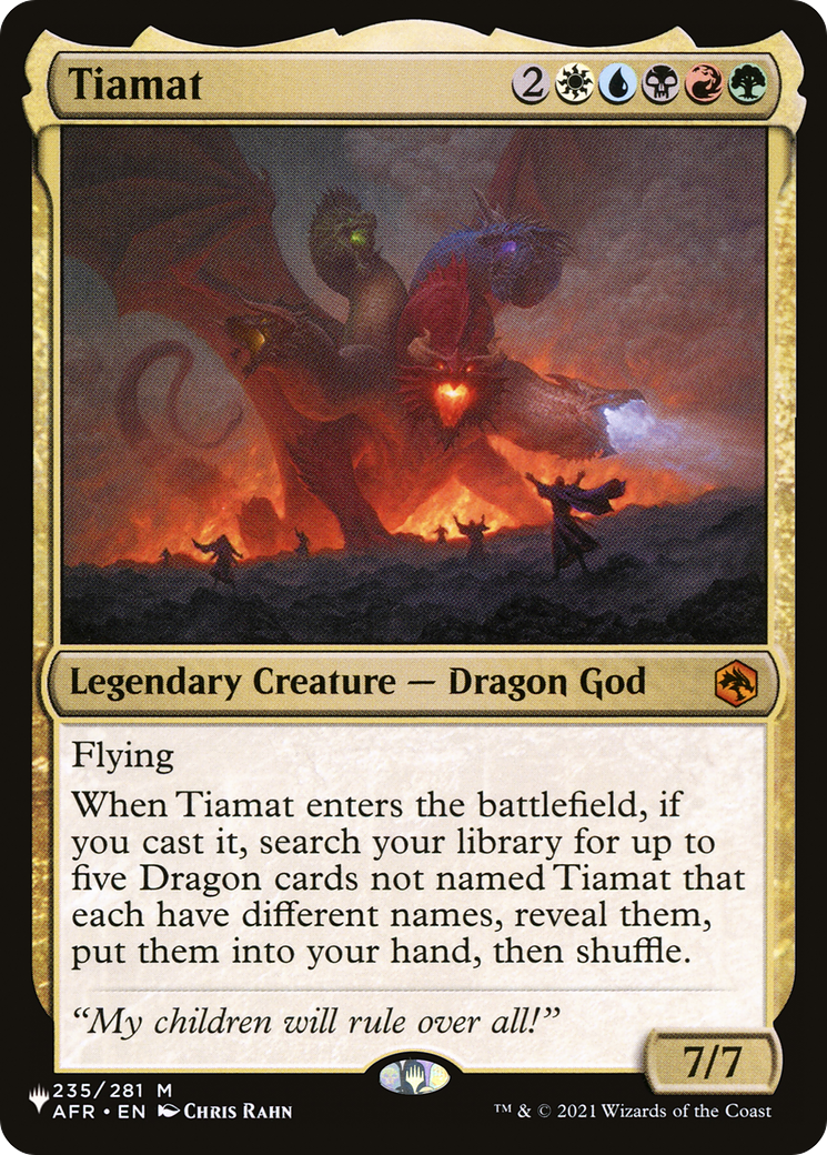 Tiamat [The List] | Pegasus Games WI
