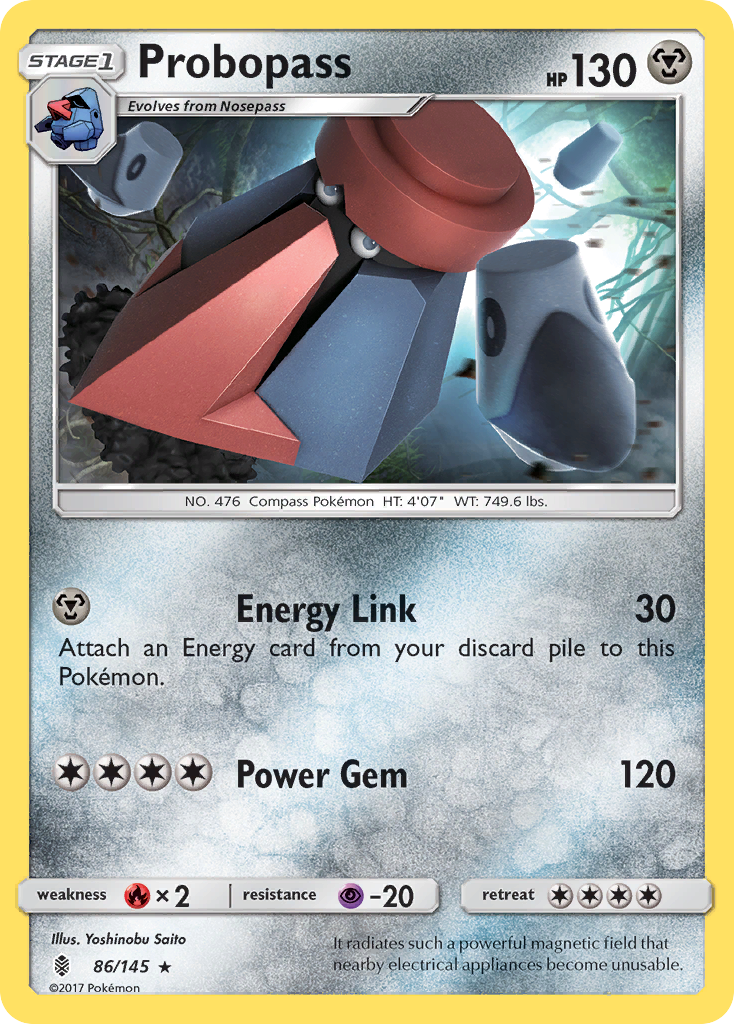 Probopass (86/145) [Sun & Moon: Guardians Rising] | Pegasus Games WI