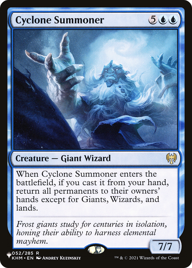 Cyclone Summoner [The List] | Pegasus Games WI