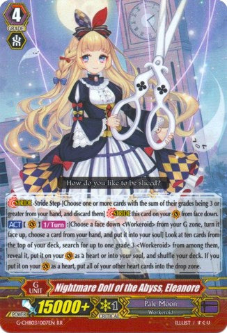 Nightmare Doll of the Abyss, Eleanore (G-CHB03/007EN) [Rummy Labyrinth Under the Moonlight] | Pegasus Games WI
