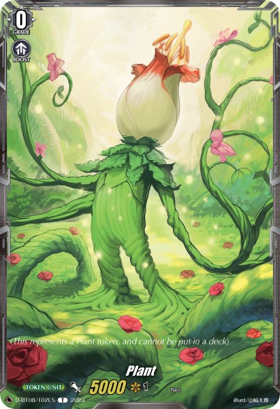 Plant Token (D-BT08/T02EN) [Minerva Rising] | Pegasus Games WI