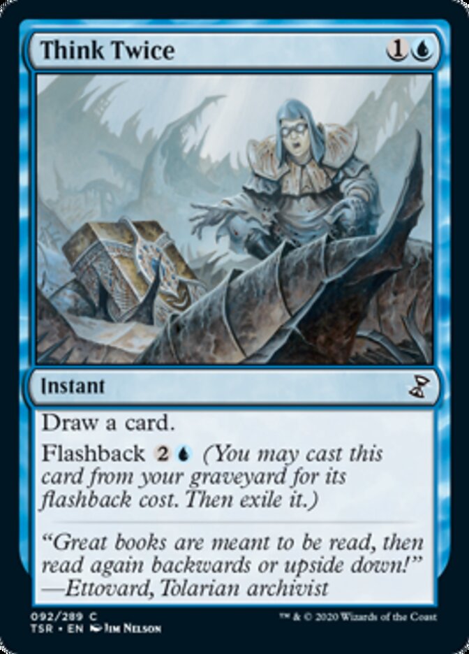 Think Twice [Time Spiral Remastered] | Pegasus Games WI