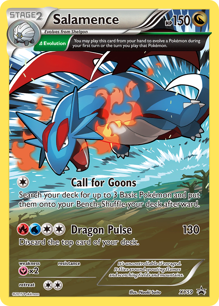 Salamence (XY59) [XY: Black Star Promos] | Pegasus Games WI