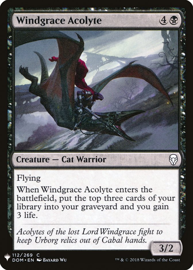 Windgrace Acolyte [Mystery Booster] | Pegasus Games WI