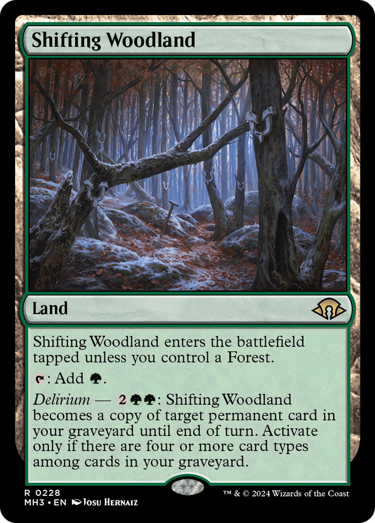 Shifting Woodland [Modern Horizons 3] | Pegasus Games WI