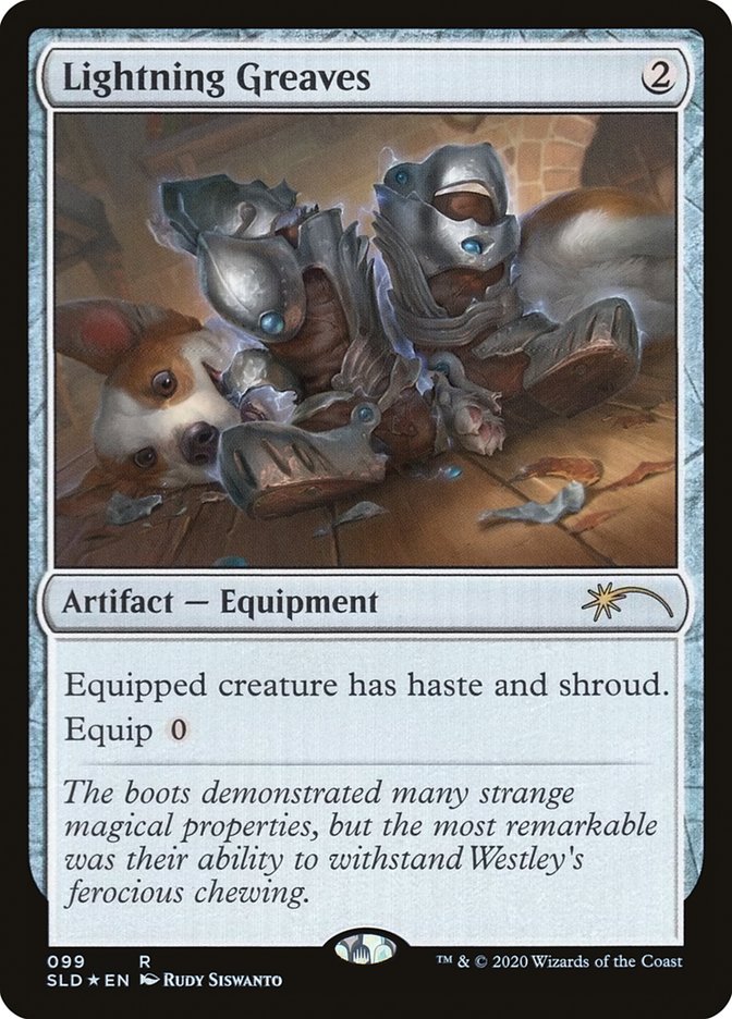 Lightning Greaves [Secret Lair Drop Series] | Pegasus Games WI